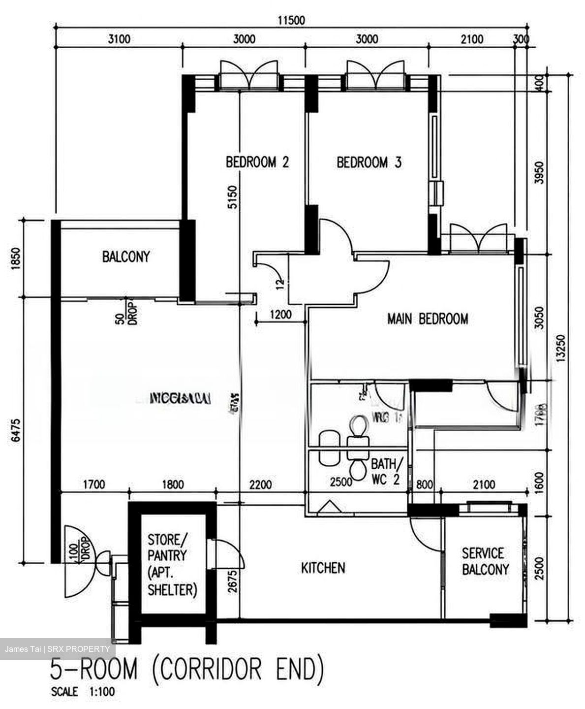 Blk 145 Rivervale Drive (Sengkang), HDB 5 Rooms #621133461